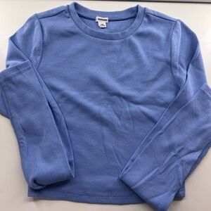 Garage cropped long sleeve